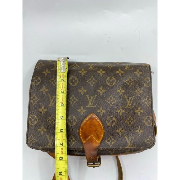 LOUIS VUITTON Brown Vintage Monogram Crossbody Bag - Picture 3 of 14